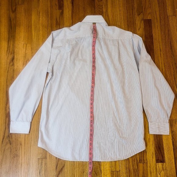 Men's XMI Striped Dress Shirt (16-34/35) - Picture 6 of 6